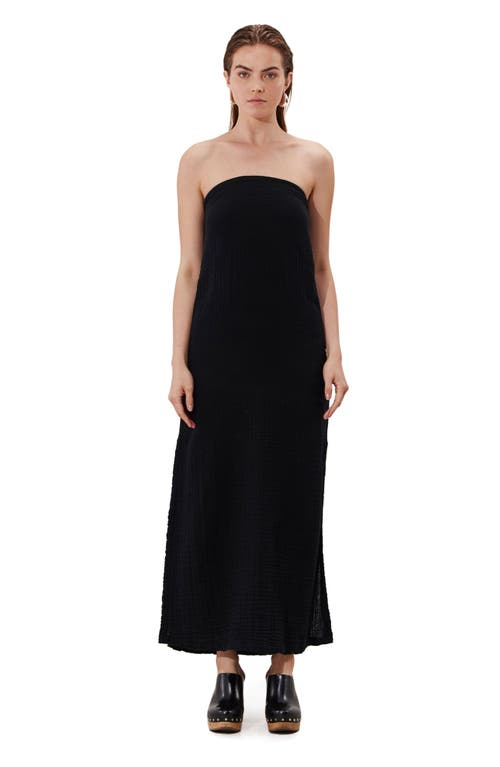 Gottex Beach Life Cloudshore Bandeau Midi Dress Cover-Up in Black  product