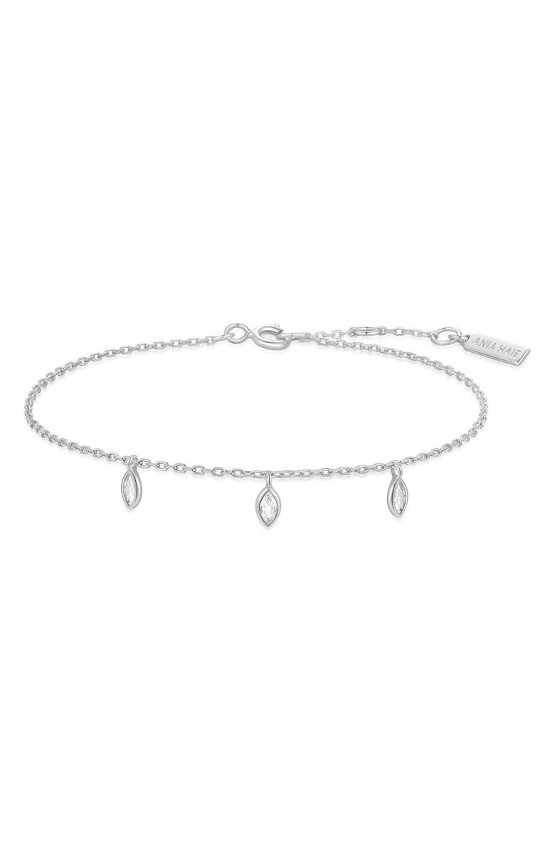 ANIA HAIE Sparkling Triple Station Bracelet, Main, color,