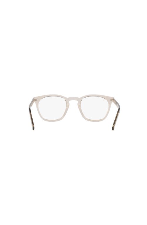 Saint Laurent 49mm Round Optical Glasses In Gold