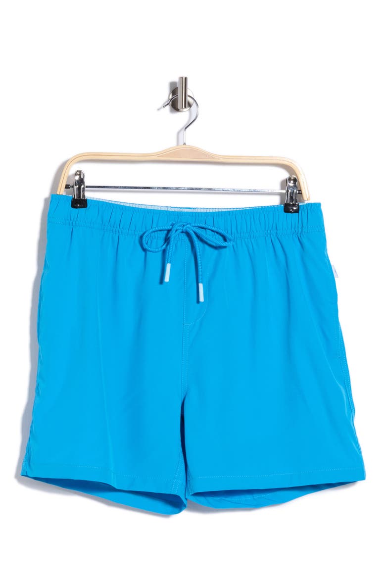Performance Volley Swim Shorts, Alternate, color, BRIGHT BLUE