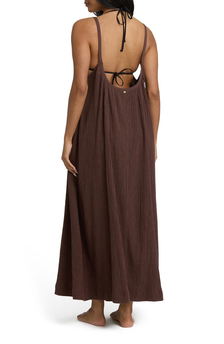 Billabong Good Feels Low Back Maxi Cover-Up Sundress, Alternate, color, 