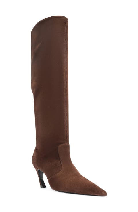 Lexi Slouch Leather Boot