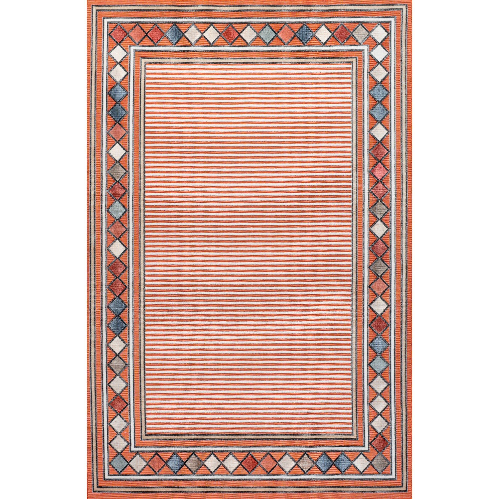 Orange/Ivory