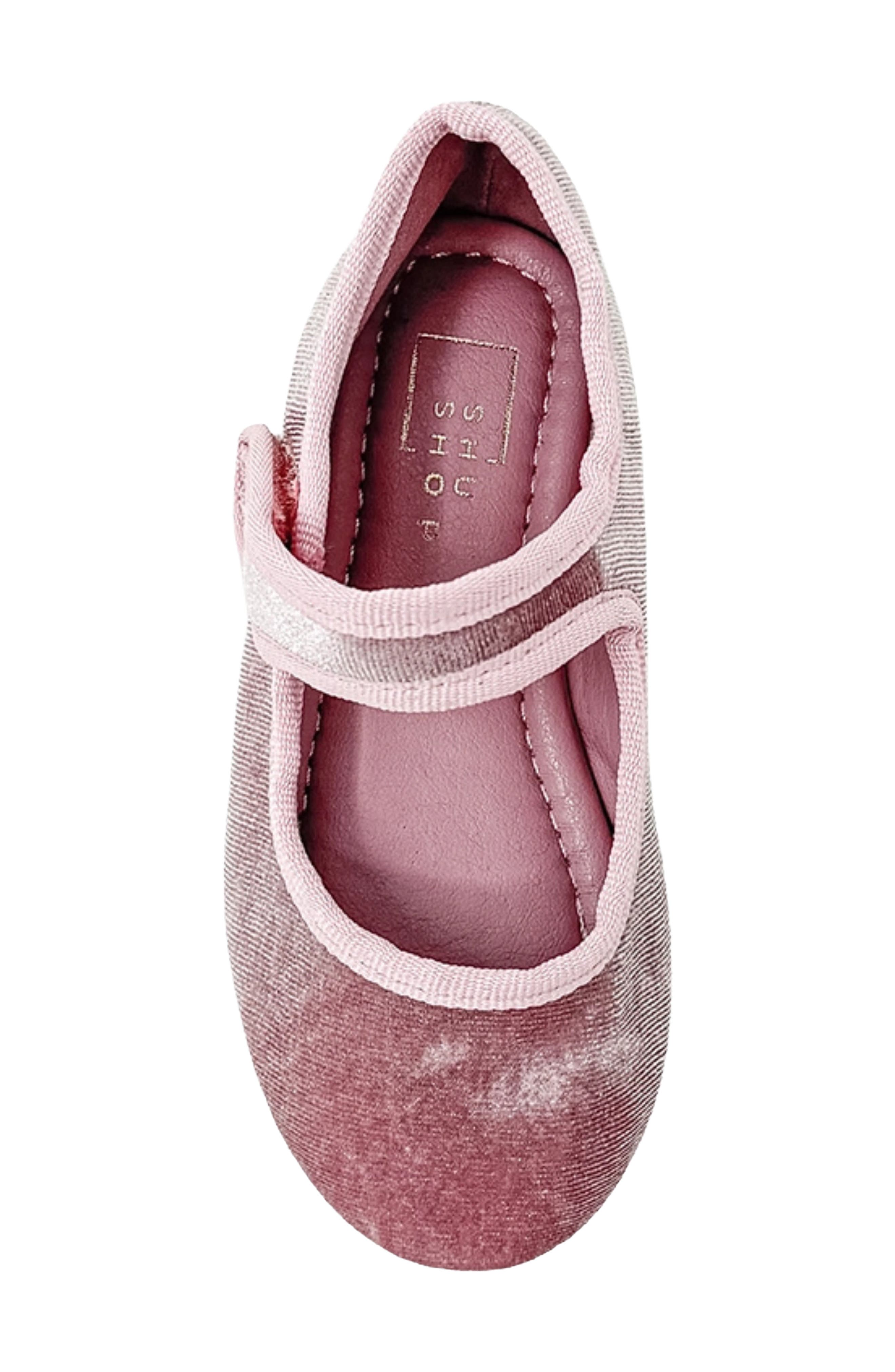 Kids' Arya Mini Metallic Mary Jane, Alternate, color, ROSE VELVET