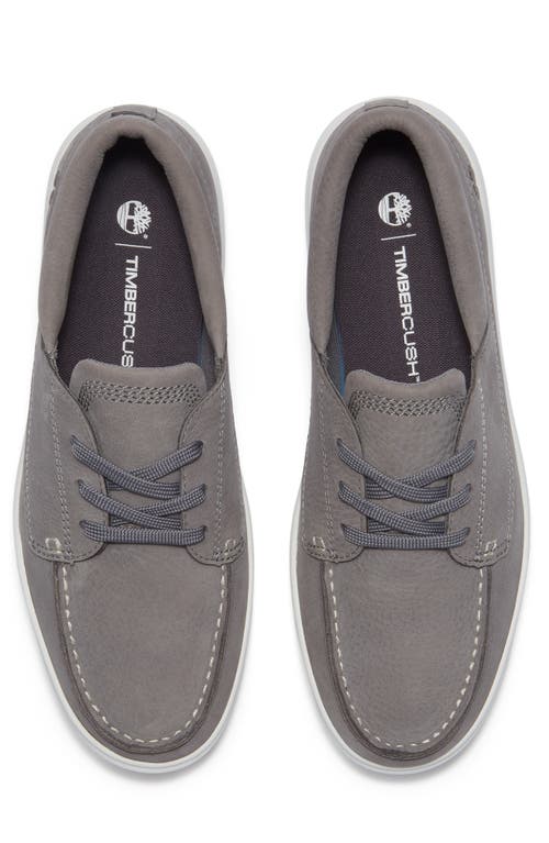 Timberland Emerson Sneaker In Medium Grey Nubuck