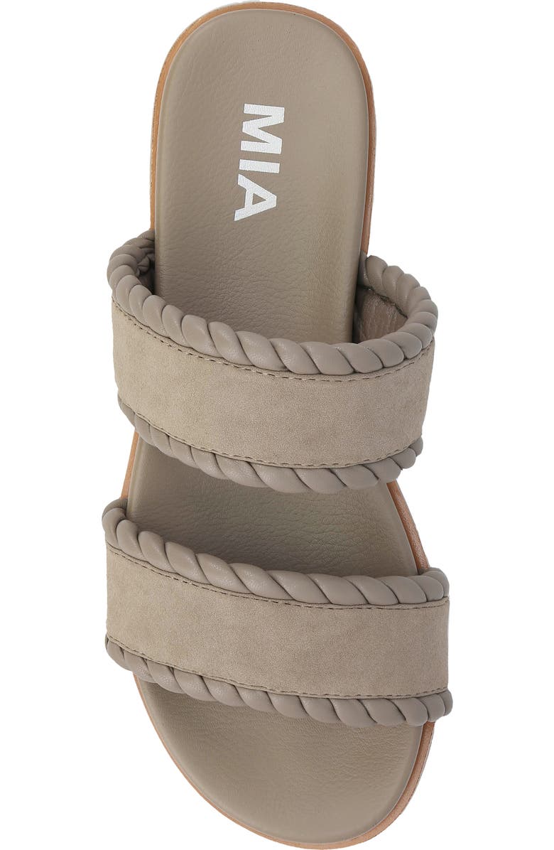 MIA Vada Two-Strap Sandal, Alternate, color, Taupe