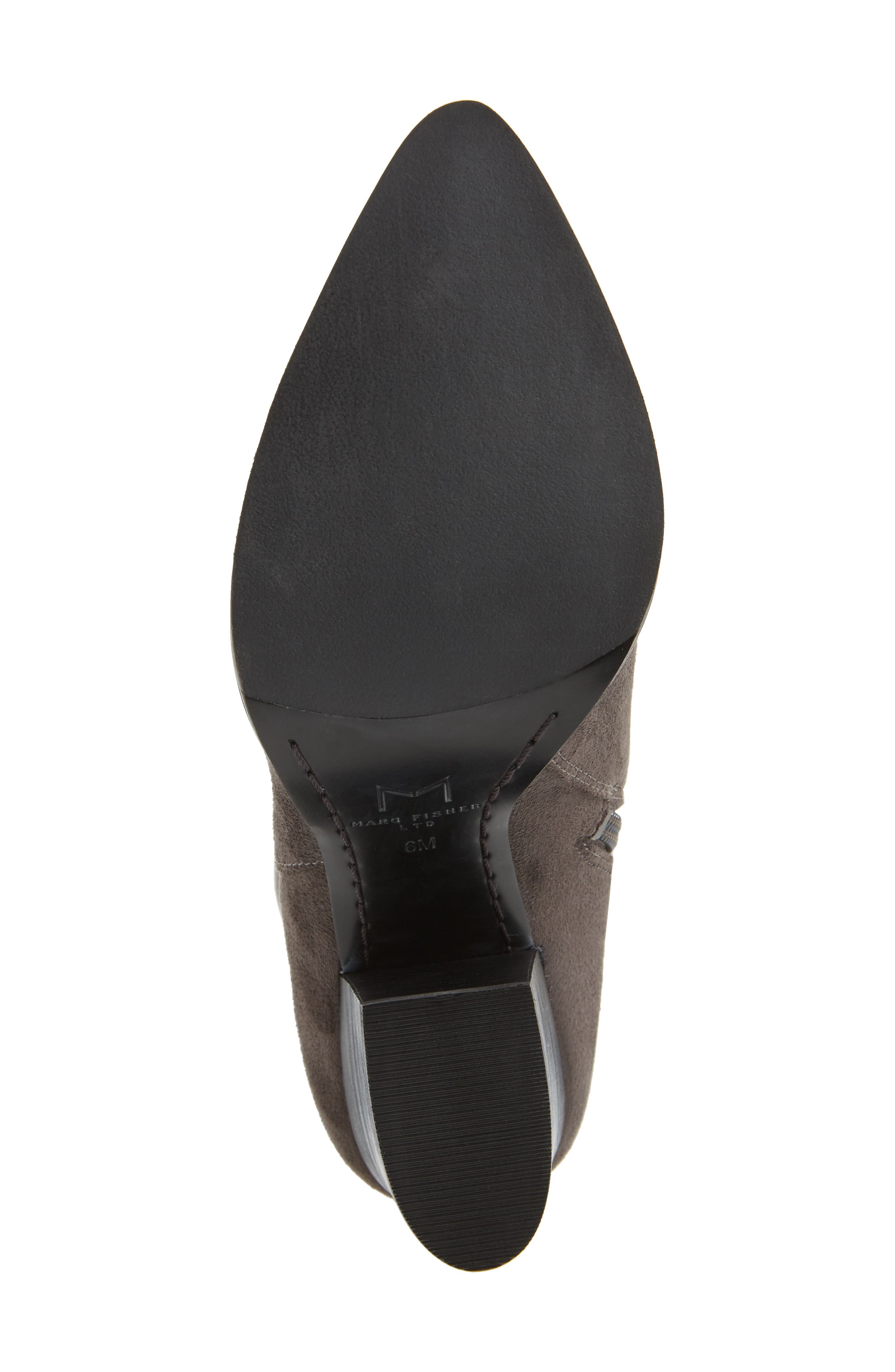 Adora Over the Knee Boot, Alternate, color, DARK GREY FAUX SUEDE