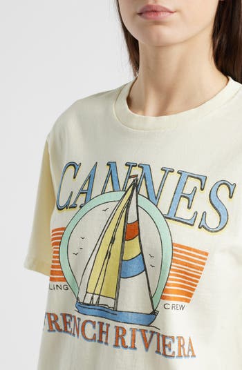 Cannes Cotton Graphic T-Shirt
