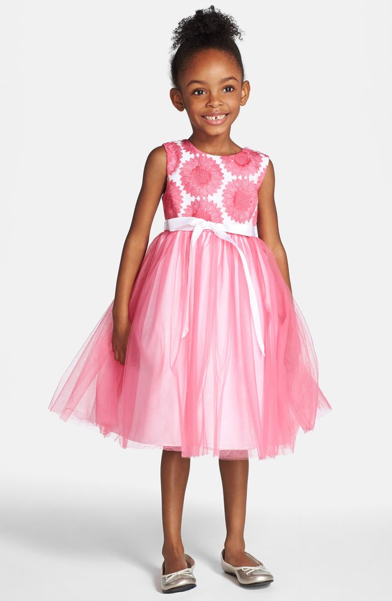 Pippa & Julie Sleeveless Tulle Dress, Main, color, 