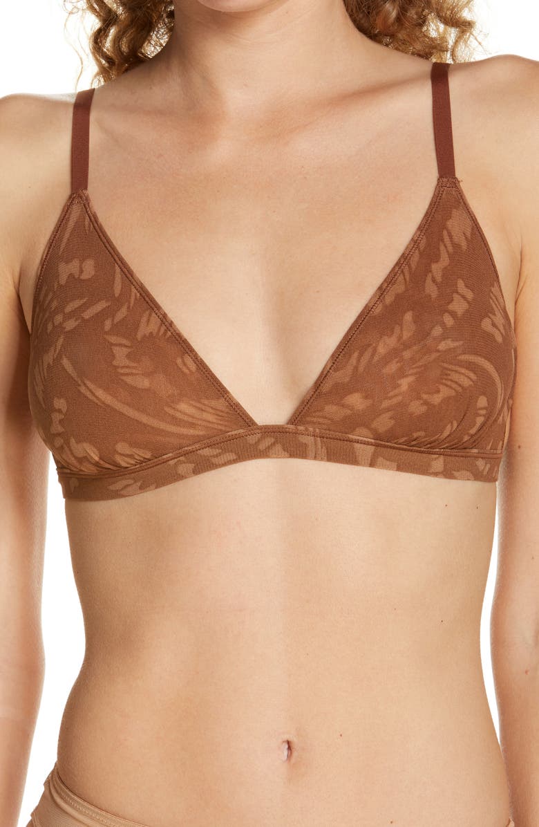 SKIMS Summer Mesh Triangle Bralette, Main, color,