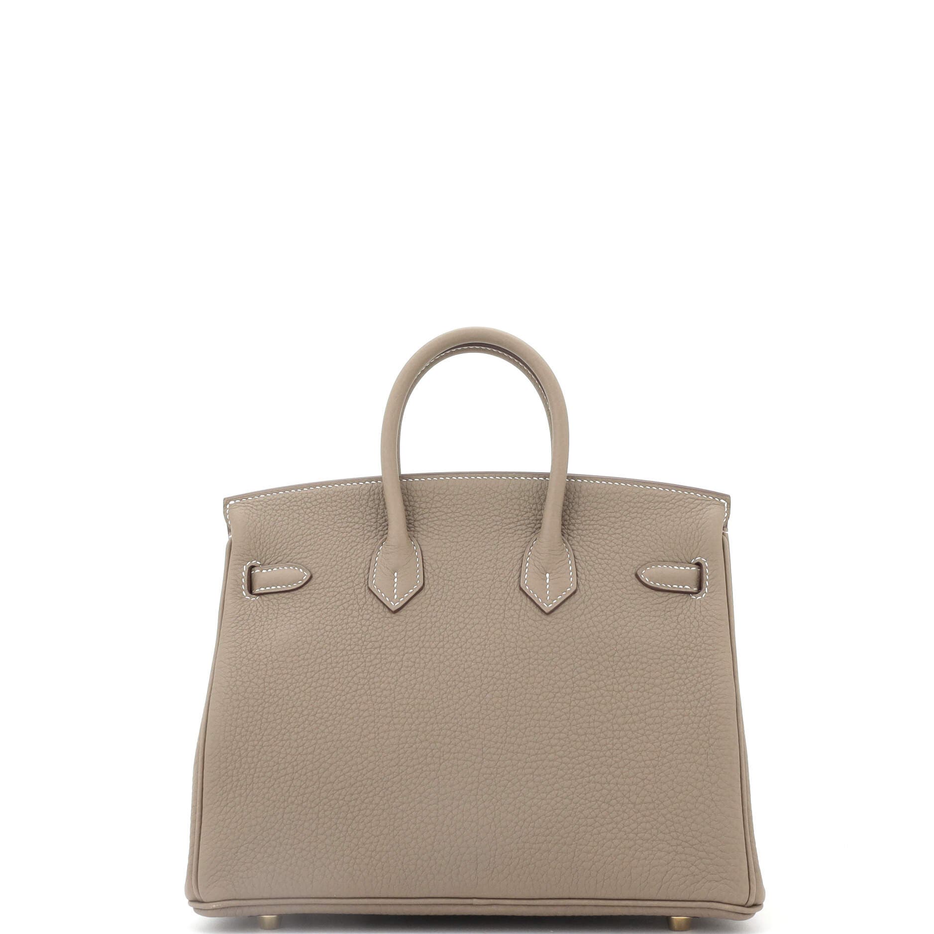 Pre-Owned Hermes Birkin Handbag Grey Togo with Gold Hardware 25, Alternate, color, Etoupe