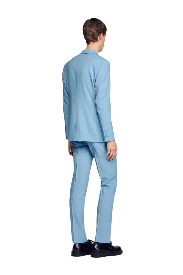 Wool suit jacket, Alternate, color, Sky blue