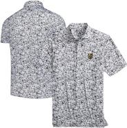 johnnie-O Men's johnnie-O Black/White Vegas Golden Knights Slapshot Polo