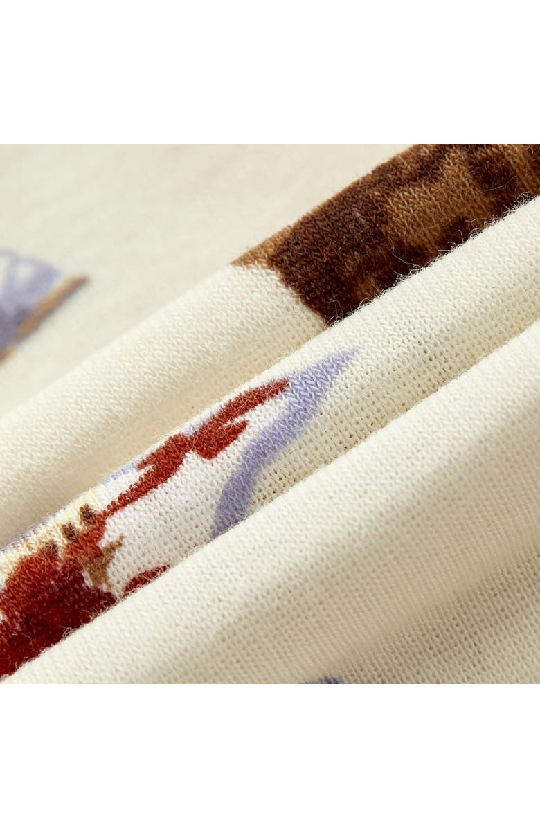 Milkbarn Organic Cotton Shortall, Alternate, color, Picnic