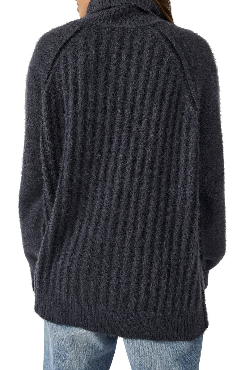 Free People Big City Turtleneck Sweater, Alternate, color,
