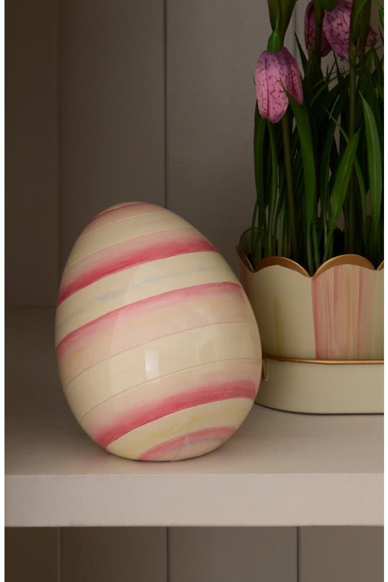 Bubblegum Stripe Mini Egg, Alternate, color, PINK