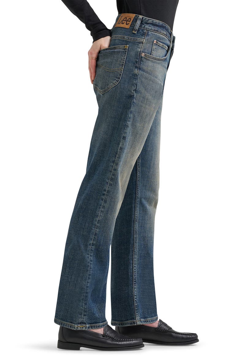 Rider Classic High Waist Straight Leg Jeans, Alternate, color, TAKE THE RISK