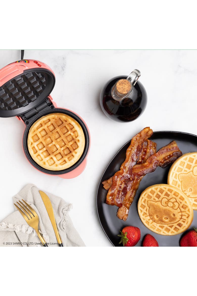 Hello Kitty Mini Waffle Maker, Alternate, color, None