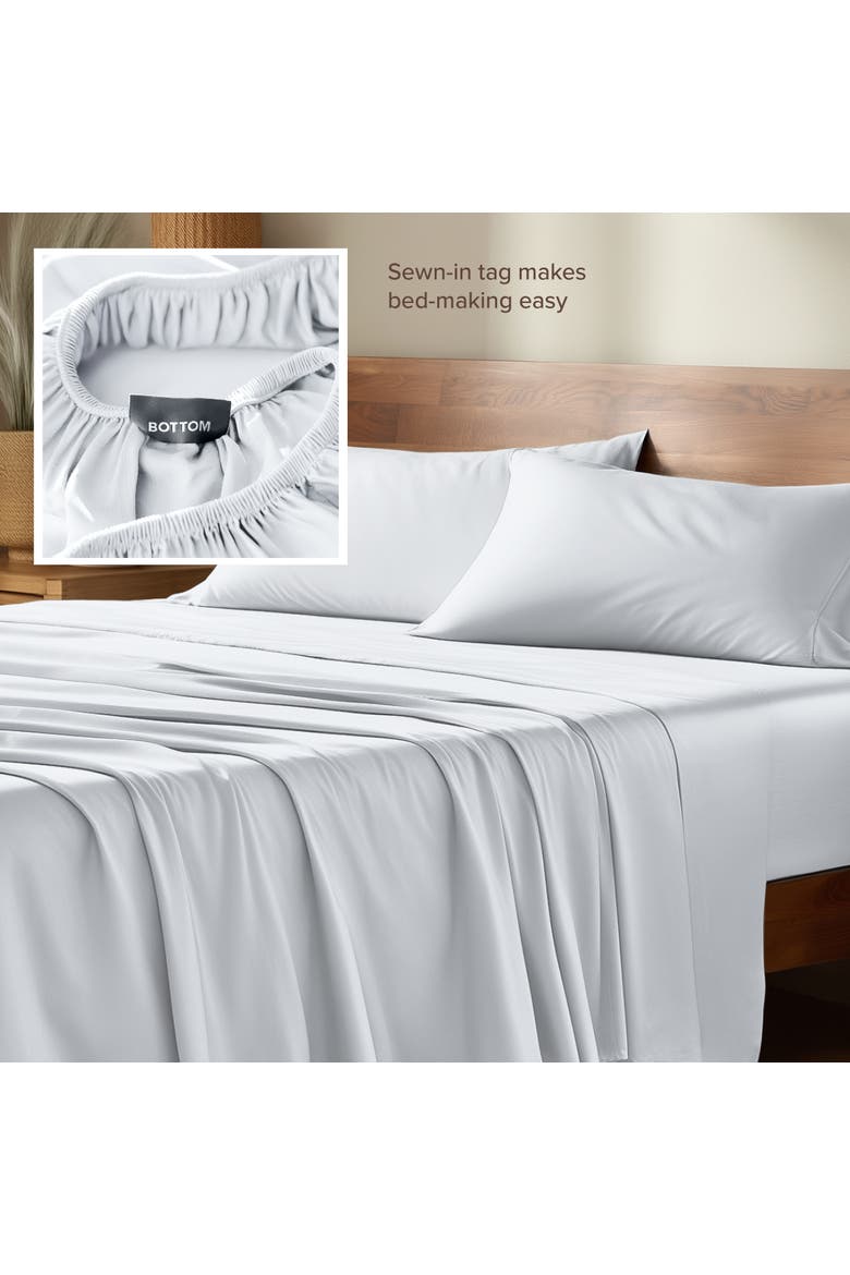 Cooling Rayon Sheet Set - Full XL, Alternate, color, White