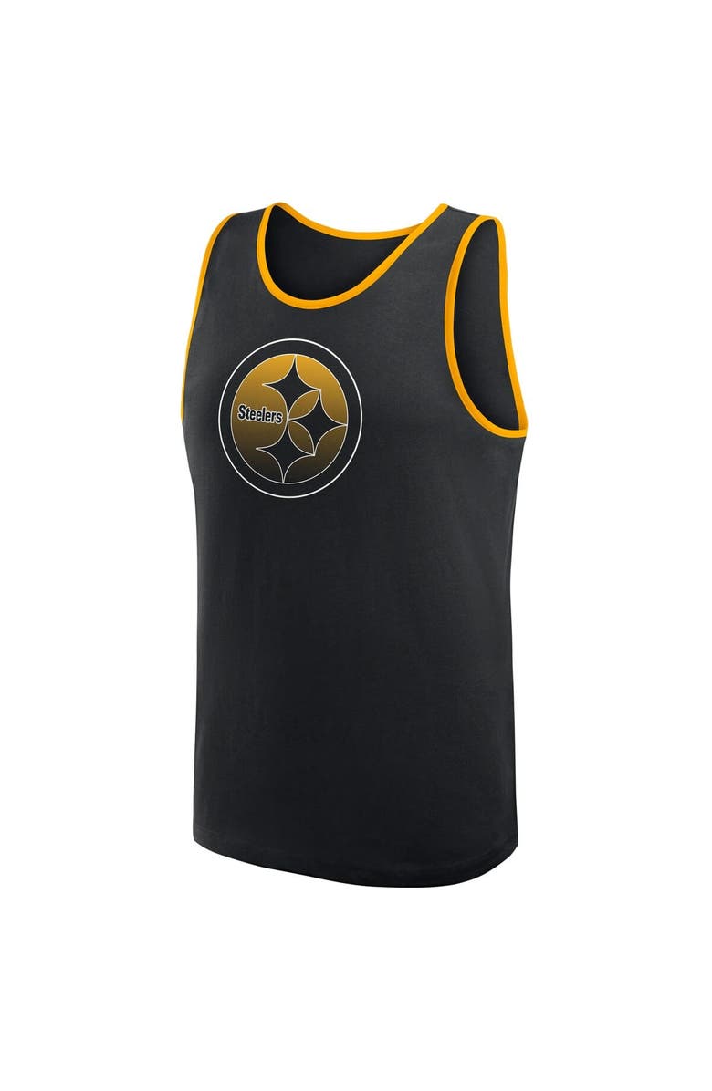 FANATICS Men's Fanatics  Black Pittsburgh Steelers Unmatched Success Tank Top, Alternate, color, 