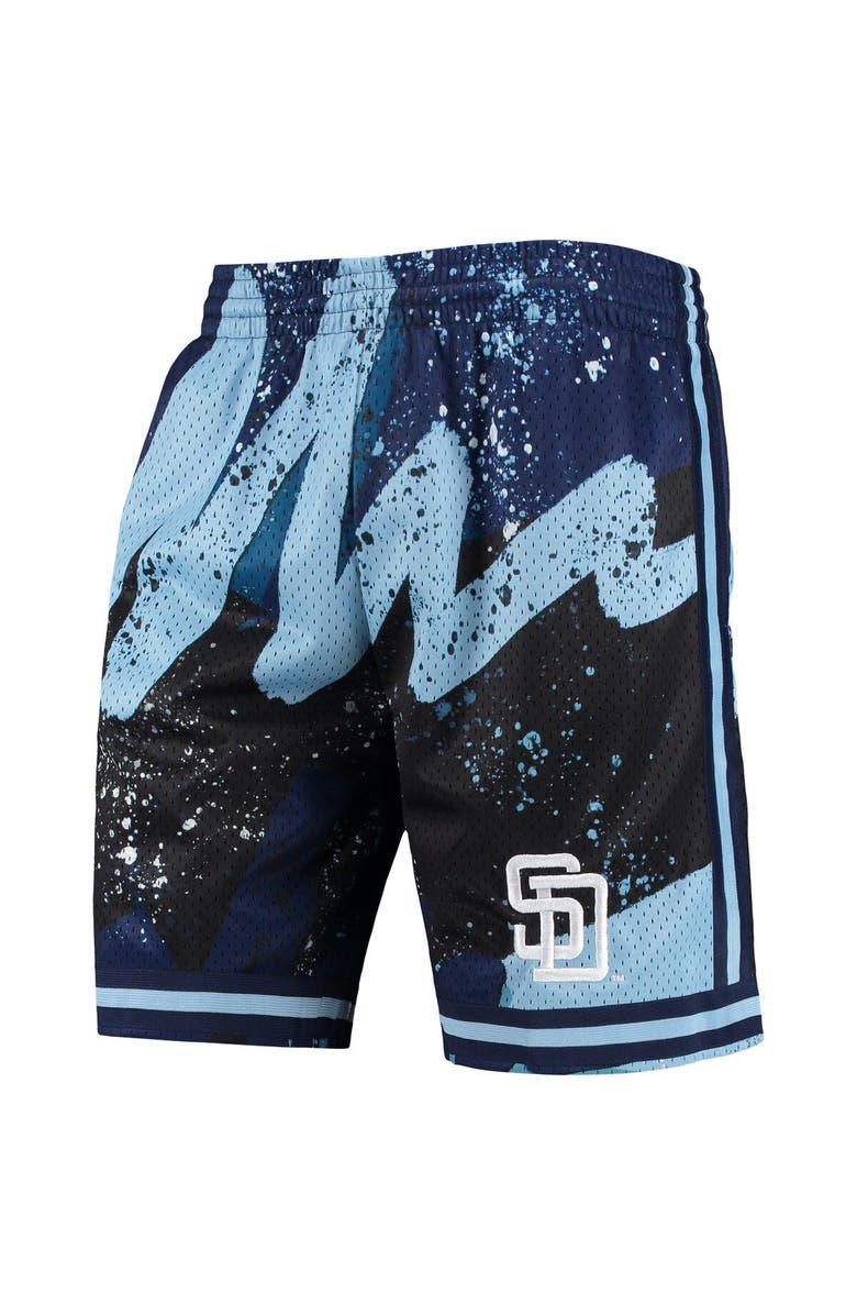 Mitchell & Ness Men's Mitchell & Ness Black San Diego Padres Hyper Hoops Shorts, Alternate, color, Black