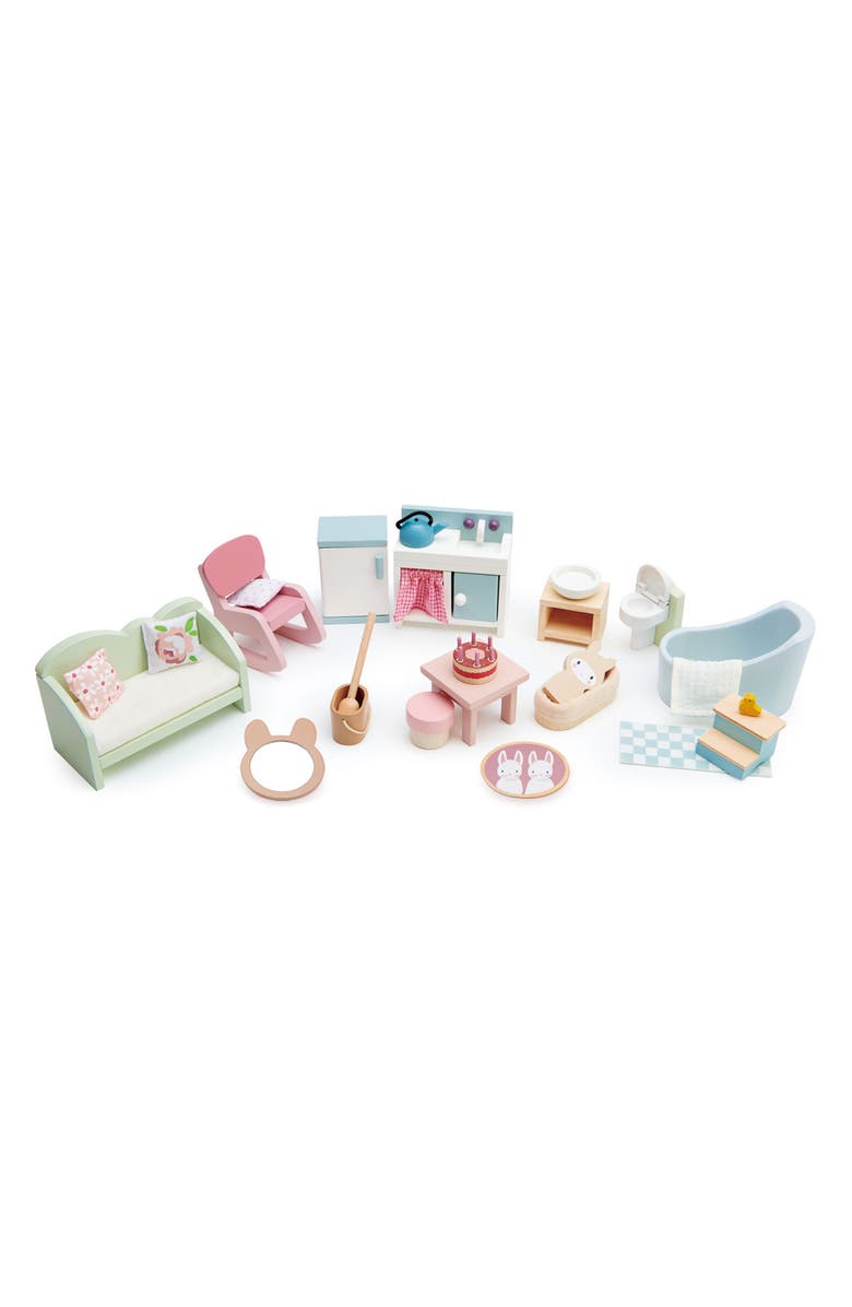 Tender Leaf Toys Countryside Wooden Furniture Toy Set, Main, color, Multi