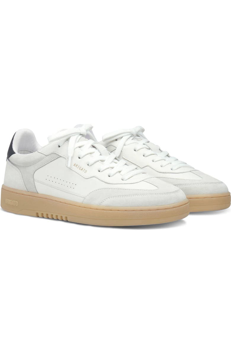 Axel Arigato Dice T-Toe Suede Sneaker - Men's, Alternate, color, White/Gum