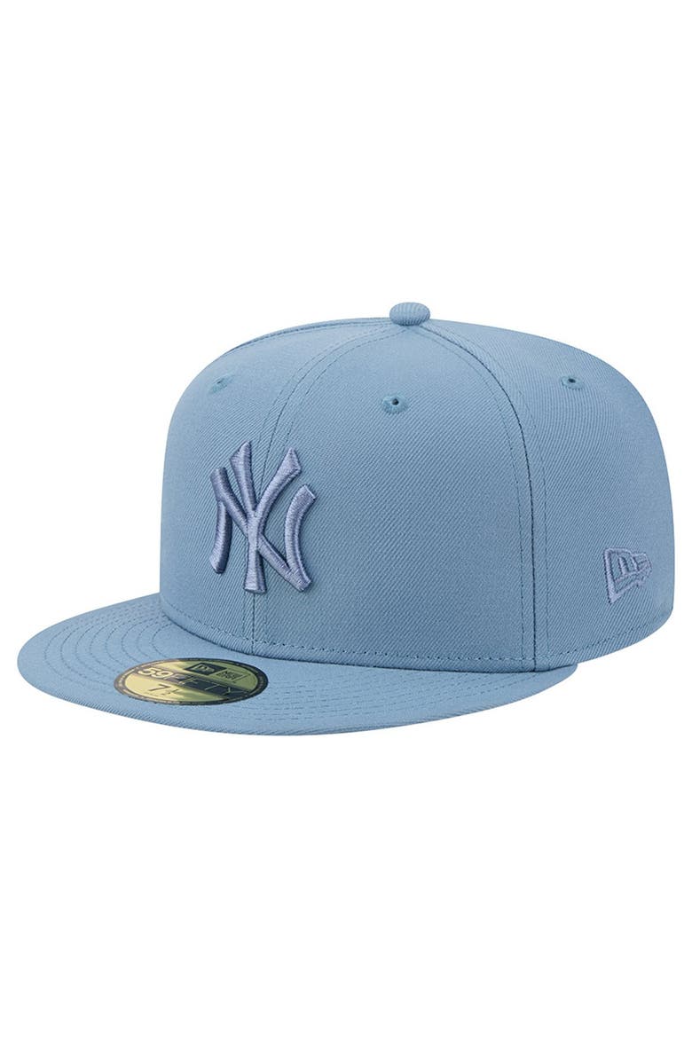 Men's New Era Blue New York Yankees Color Pack 59FIFTY Fitted Hat, Main, color, Blue