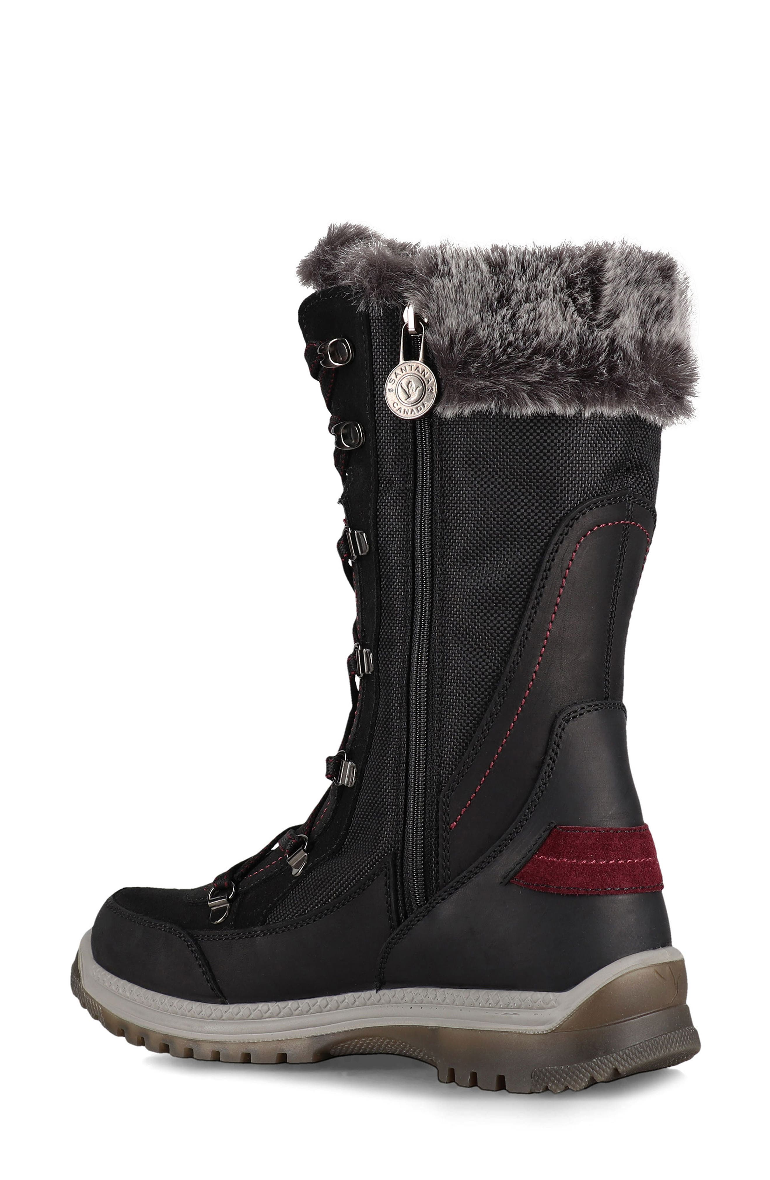 Santana Canada Micah Faux Fur Waterproof Boot, Alternate, color, 