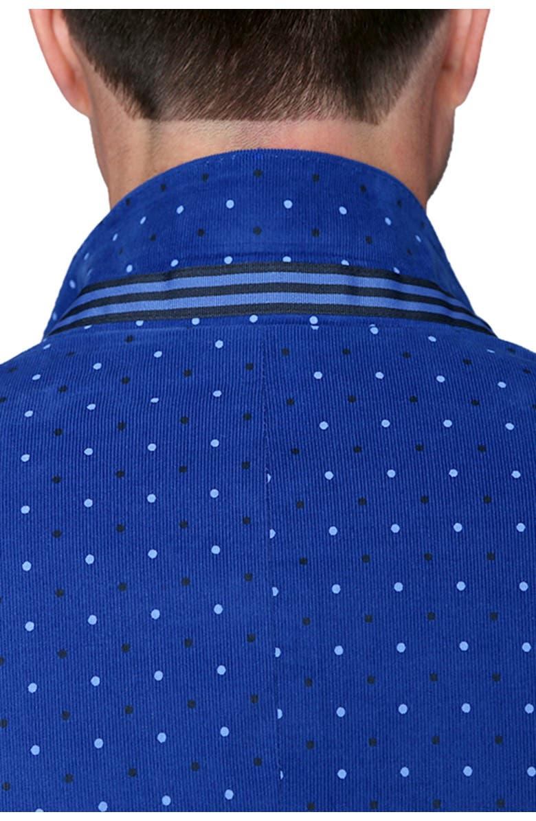 TailorByrd Dot Corduroy Two Button Notch Lapel Modern Fit Sport Coat, Alternate, color, 