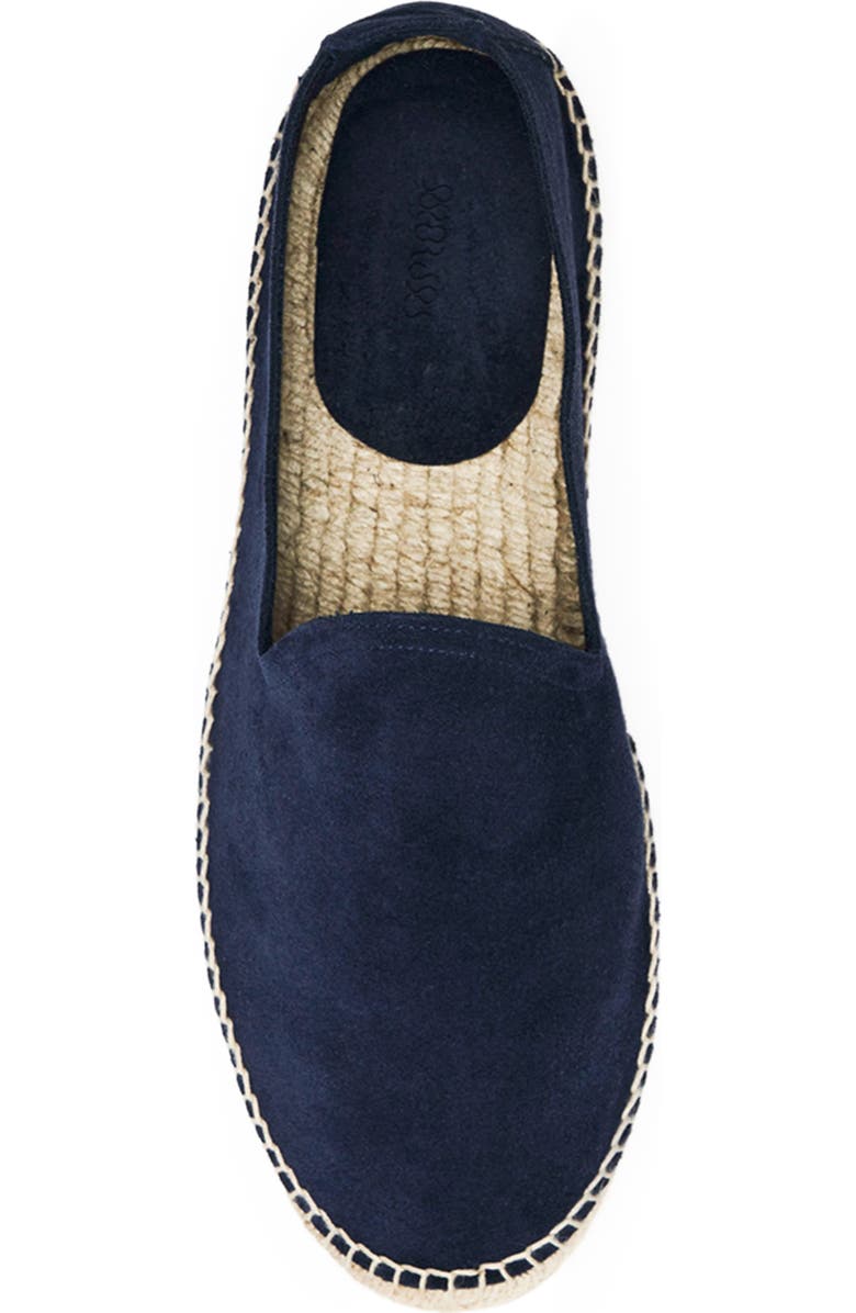 MORJAS The Espadrille, Alternate, color, Navy Suede
