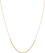 Bony Levy 14K Gold Beaded Chain Necklace