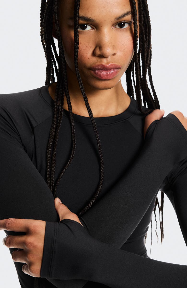 On Studio Long Sleeve T-Shirt, Alternate, color, Black