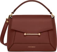 Strathberry Mosaic Leather Top Handle Bag