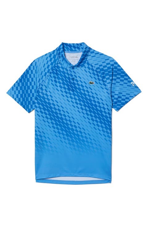 Print Stretch Polo Shirt