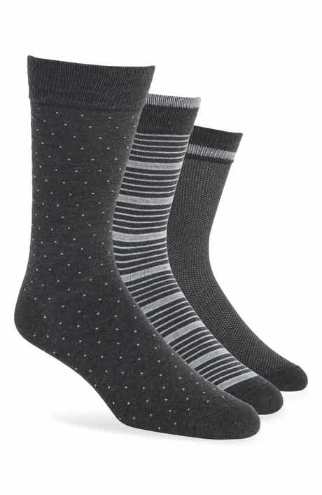 Original Penguin Gates Birdseye Assorted 3-Pack Crew Socks Assorted 3-Pack Crew Socks