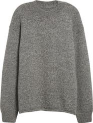 Jacquemus Le Pull Jacquard Logo Brushed Alpaca & Merino Wool Blend Sweater