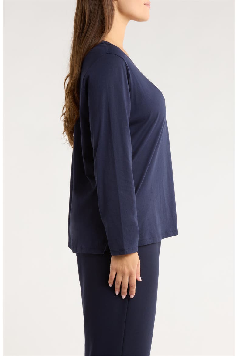 Boxy Organic Cotton Top, Alternate, color, INK