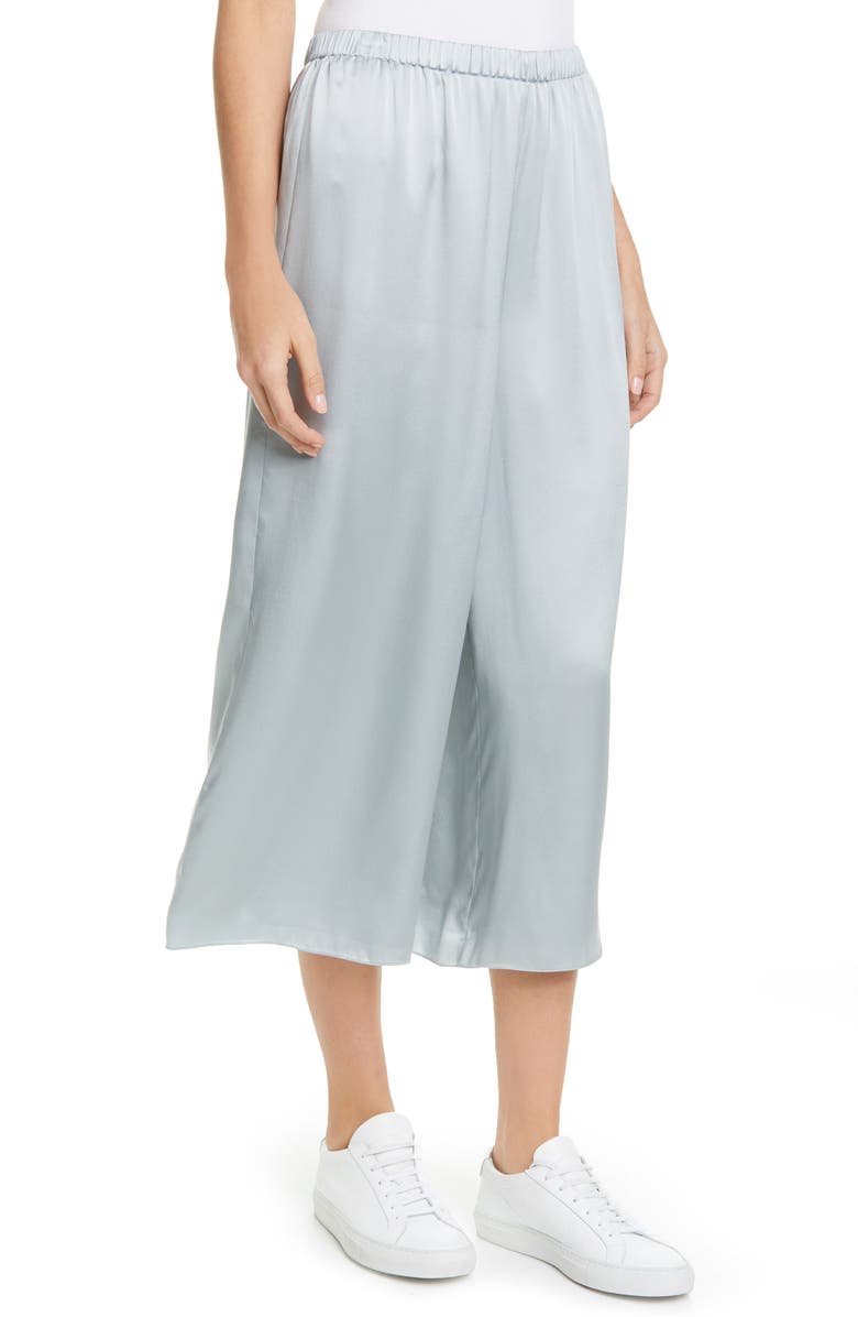 Theory Fluid Silk Culottes, Alternate, color,
