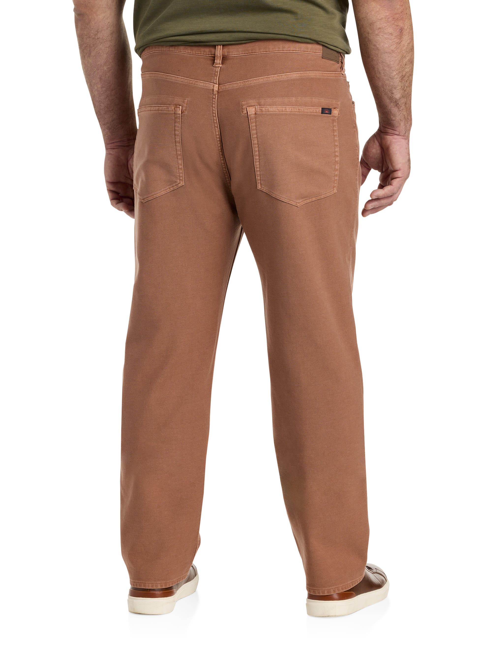Big & Tall Stretch Terry 5-Pocket Pants - image 2