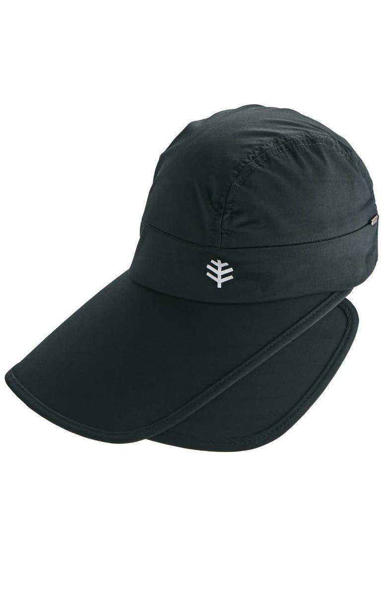 Coolibar Women's Convertible Visor - UPF 50+ Sun Protection - Olivia, Main, color, Black