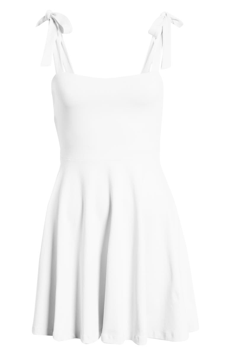 Susana Monaco Tie Strap Sleeveless Minidress, Alternate, color,