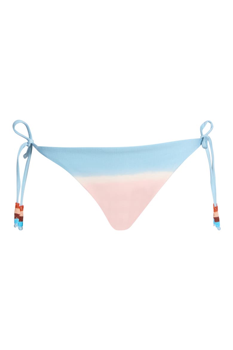 Side Tie Cheeky Bikini Bottoms, Main, color, MULTI