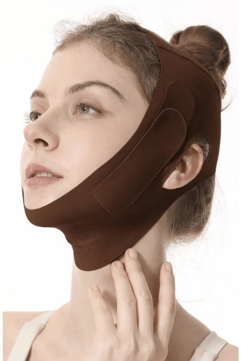 Snatched Jaw Strap, Alternate, color, Brown