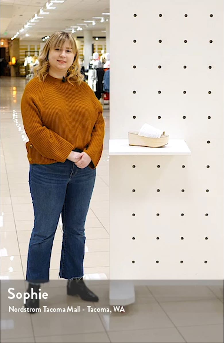 Barbados Platform Slide Sandal, sales video thumbnail