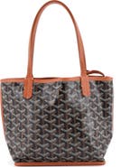 Pre-Owned Goyard Anjou Reversible Tote Coated Canvas Mini