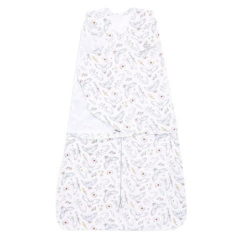 Harry Potter 100% Cotton 1.5 TOG Sleepsack Swaddle, 3-Way Adjustable Wearable Blanket