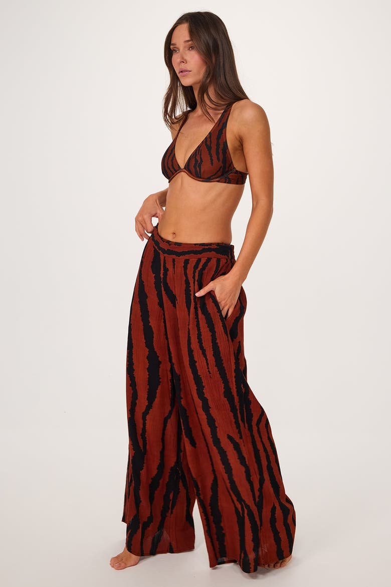 Serena Cover-up Pant, Alternate, color, Sahara