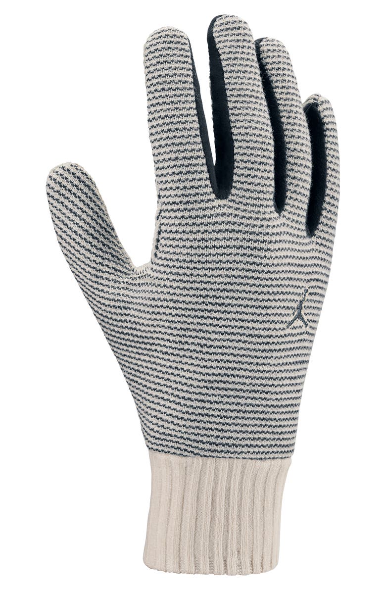 Jordan Airy Knit Touchscreen Gloves, Alternate, color, Light Orewood/Off Noir