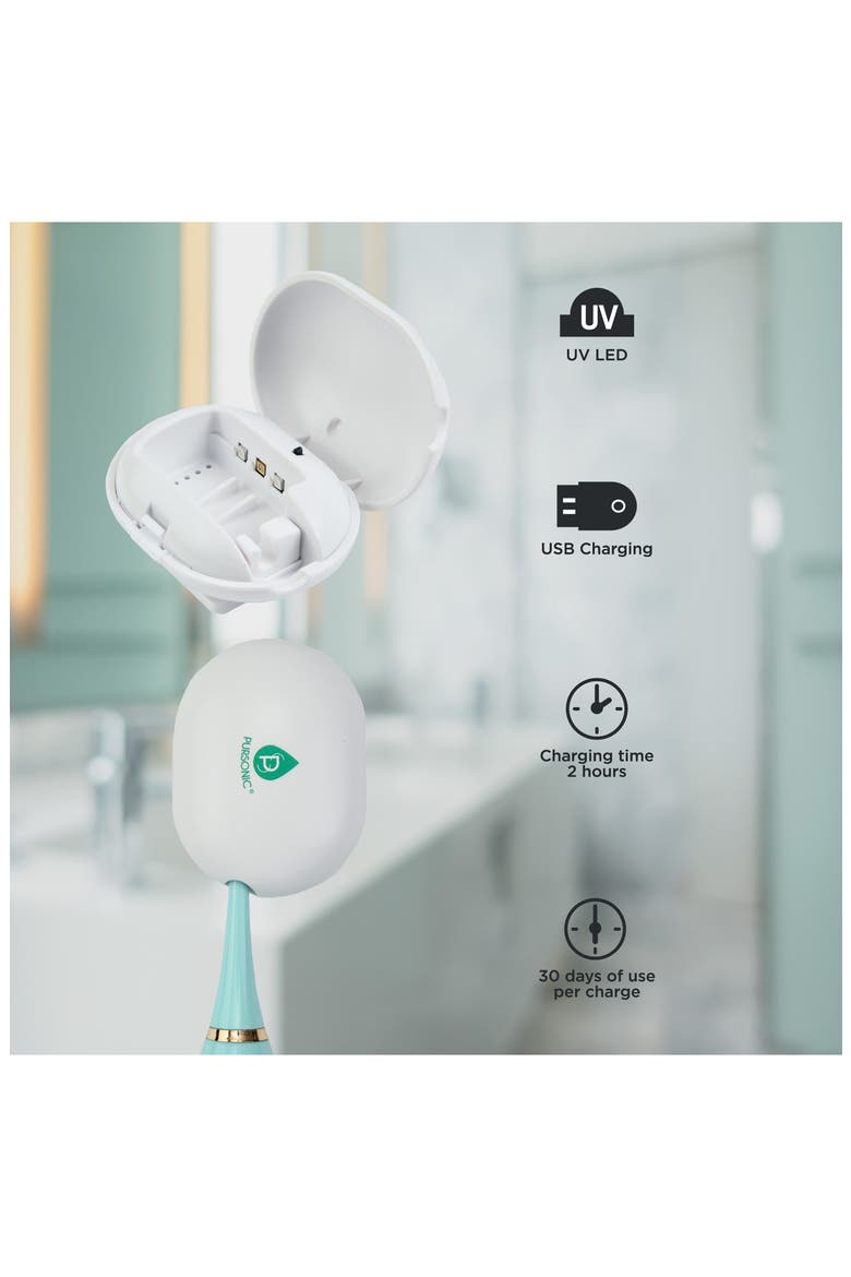 Portable Toothbrush Sterilizer, Alternate, color, WHITE
